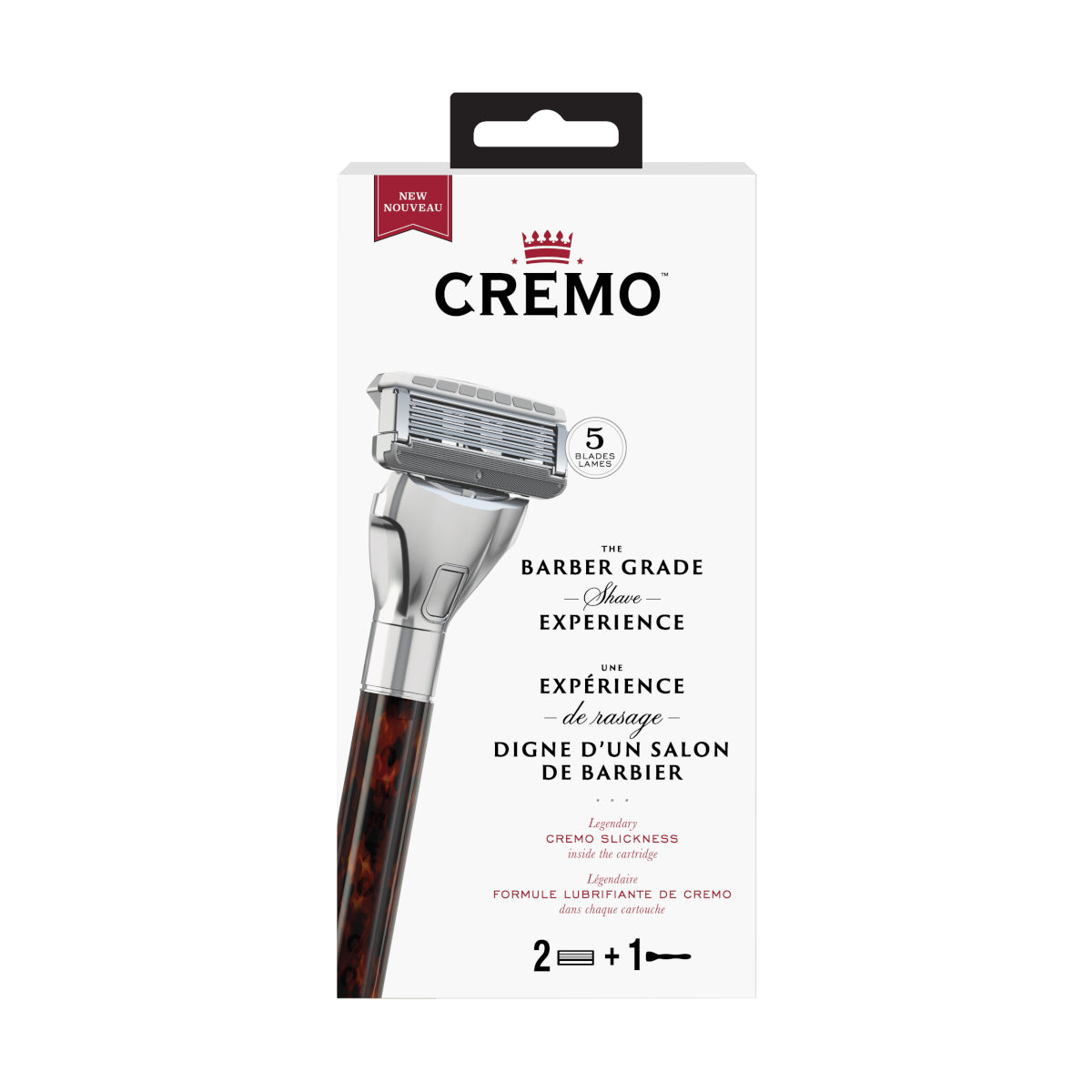 Cremo Tortoise Handle Razor